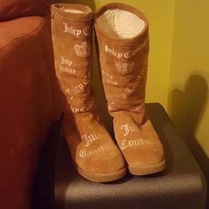 Juicy couture suede boots